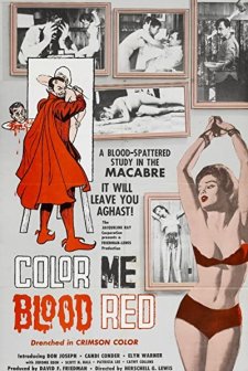 Color Me Blood Red (1965) afişi