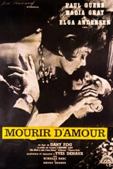Mourir D'amour (1961) afişi