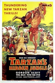Tarzan's Hidden Jungle (1955) afişi