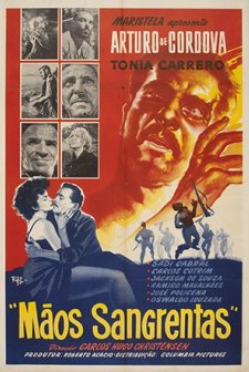 Mãos Sangrentas (1955) afişi