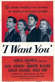 I Want You (1951) afişi
