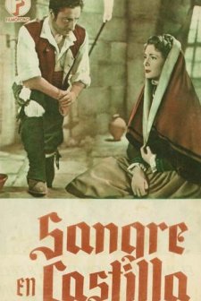 Sangre En Castilla (1950) afişi