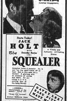 The Squealer (1930) afişi