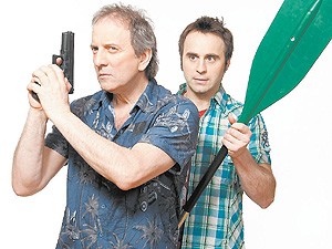 Father And Guns Fotoğrafı