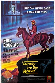 Yalnız Ve Cesur (1962) afişi