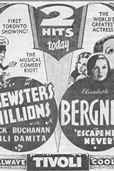 Brewster's Millions (1935) afişi