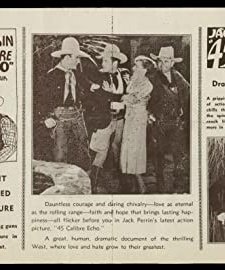 45 Calibre Echo (1932) afişi