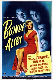 Blonde Alibi (1946) afişi