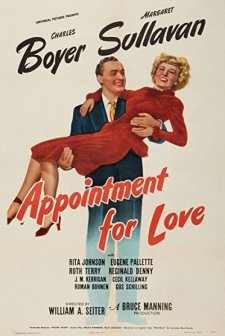 Appointment For Love (1941) afişi