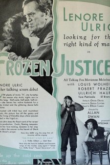 Frozen Justice (1929) afişi