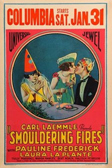 Smouldering Fires (1925) afişi