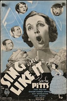 Sing And Like ıt (1934) afişi