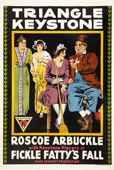 Fickle Fatty's Fall (1915) afişi