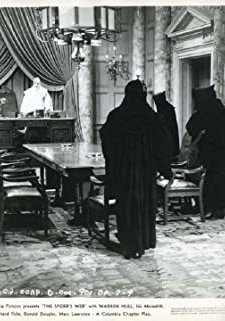 The Spider's Web (1938) afişi
