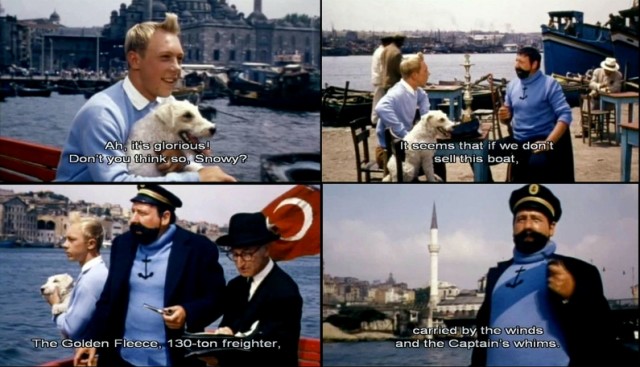 Tenten Ve Altın Post Fotoğrafı