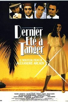 Dernier été à Tanger (1987) afişi
