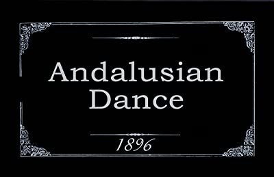 Andalusian Dance (1896) afişi
