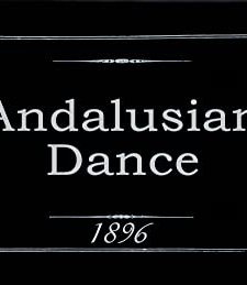 Andalusian Dance (1896) afişi