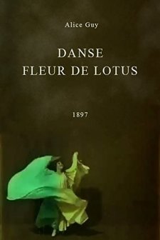 Danse Fleur De Lotus (1897) afişi