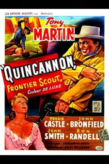 Quincannon, Frontier Scout (1956) afişi