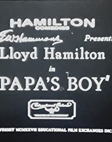 Papa's Boy (1927) afişi