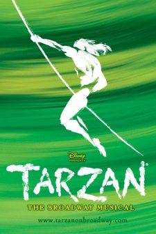 Tarzan (müzikal) (2010) afişi