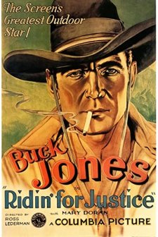 Ridin' For Justice (1932) afişi