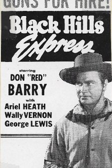 Black Hills Express(!) (1943) afişi
