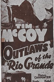 Outlaws Of The Rio Grande (1941) afişi
