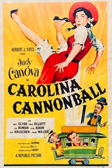 Carolina Cannonball (1955) afişi