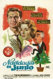 Navidades En Junio (1960) afişi
