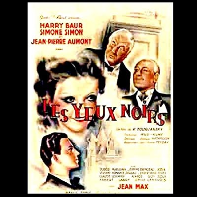 Siyah Gözler (1935) afişi