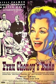 Frau Cheneys Ende (1961) afişi
