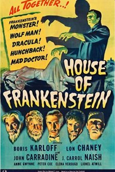 Frankenstein’ın Evi (1944) afişi