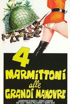4 Marmittoni Alle Grandi Manovre (1974) afişi