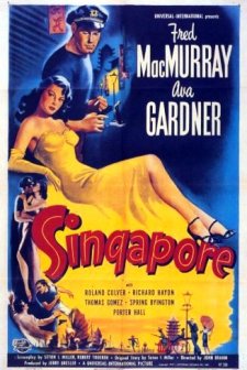 Singapore (1947) afişi