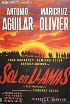 Sol En Llamas (1962) afişi