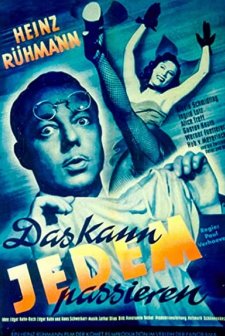 Das Kann Jedem Passieren (1952) afişi