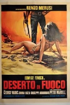 Deserto di fuoco (1971) afişi