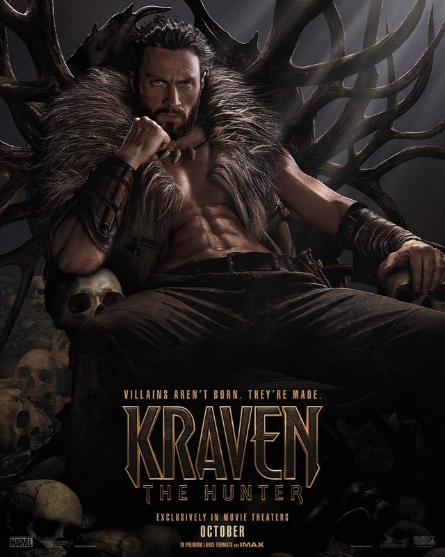 “Kraven the Hunter” Afiş