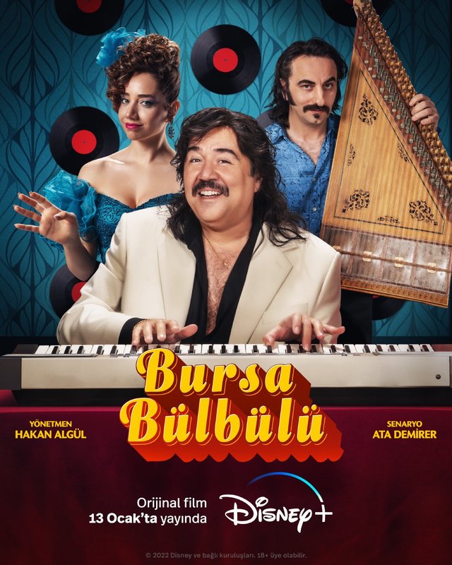"Bursa Bülbülü" afiş, Disney+ "Bursa Bülbülü" afiş, Disney+