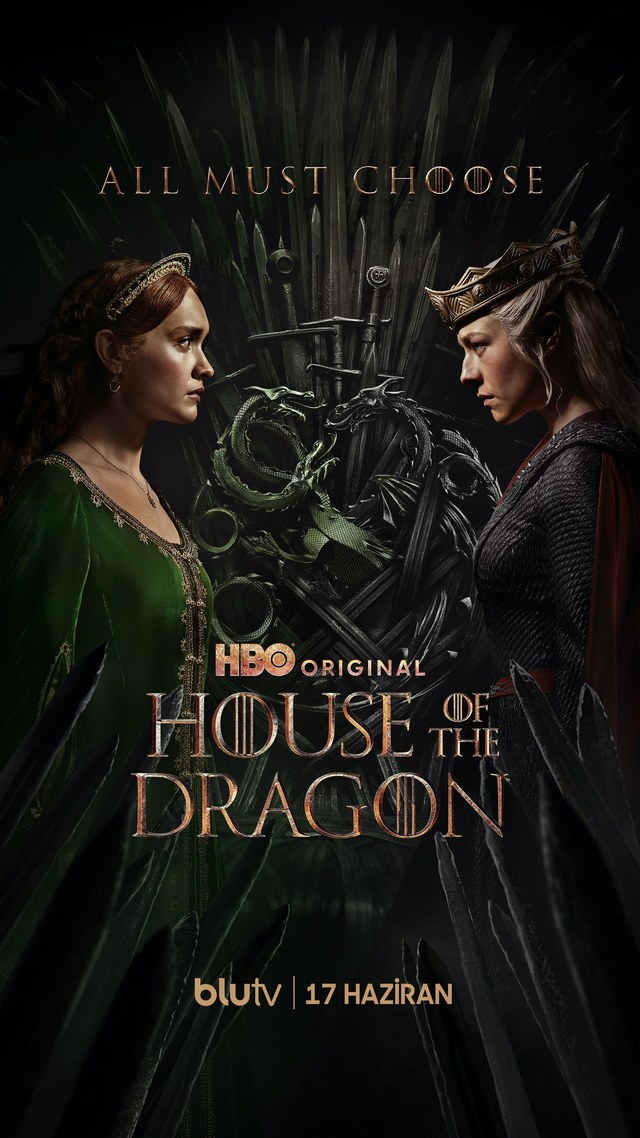 "House of the Dragon" resmi afiş