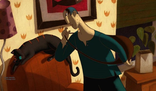 Hırsız Kedi Paris'te Fotoğrafı