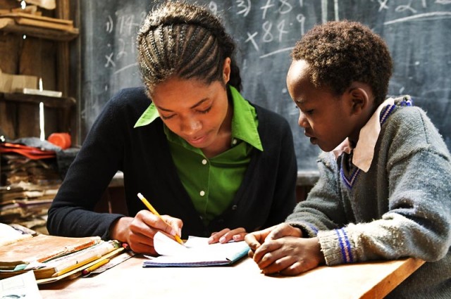 The First Grader Fotoğrafı