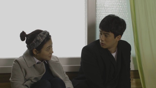 Flirty Boy and Girl Fotoğrafı