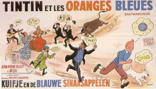 Tintin Et Les Oranges Bleues Fotoğrafları 1