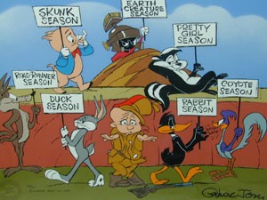 Porky & Daffy Fotoğrafı